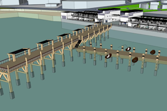 create a professional sketchup 3d model