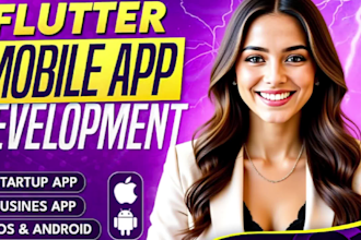 do ai app development for ios mobile app and android app as flutter developer