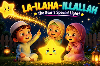 create ai islamic quran story animation for youtube kids learning videos