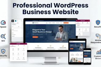 build a professional small business website