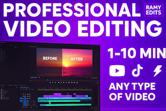 make professional video editing with effects and transitions