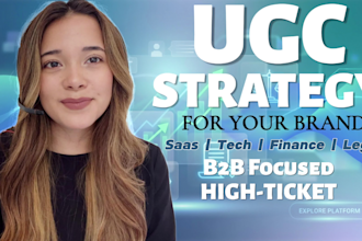 create ugc videos for your fintech, saas, or legal brand