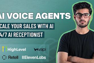 build ai voice agent for sales and reception using vapi and retell ai