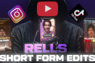 edit talking head videos for reels shorts and tiktok