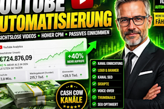 youtube automatisierung durchführen, gesichtslose videos erstellen