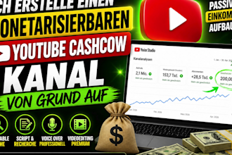 baue mit automatisierung ein profitables youtube business auf