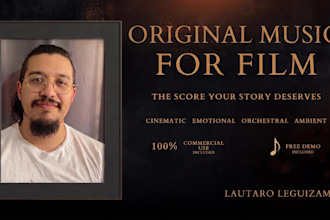 compose an original soundtrack for your film