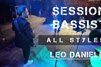 be your session bassist and record bass, in any style