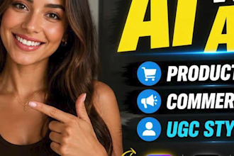 realistic ai ugc video ads for tiktok, and facebook