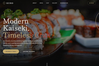 build a wordpress restaurant website with reservations