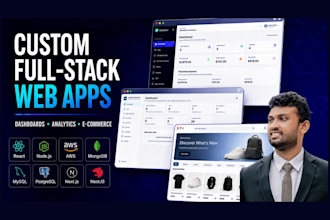 build a custom web application or business portal