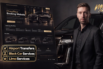 build a chauffeur, limo or taxi website that gets bookings