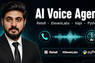 build an ai voice agent and phone bot using python