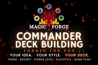 build you a magic the gathering custom commander deck
