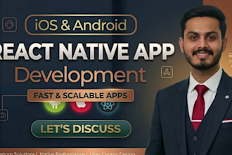 do mobile app development android ios app, building mobile app react native