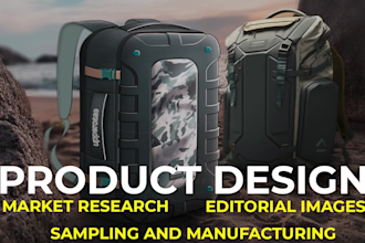 design a backpack and provide manufacturing consultation