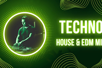 createa professional house, tech house and techno dj mix