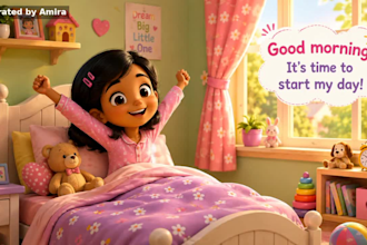 illustrate magical children storybook characters and scenes