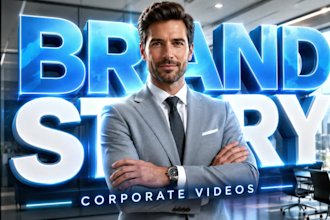 ai corporate brand story video and ai company profile video for business growth