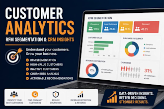 perform rfm customer segmentation and identify high value customers