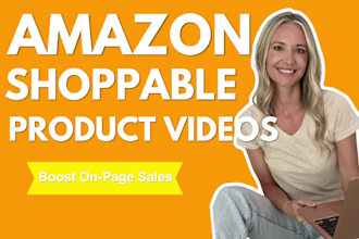 create an amazon influencer shoppable video or ugc product video
