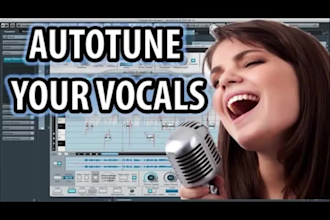 professionally vocal tune and pitch correct your song using pro tools
