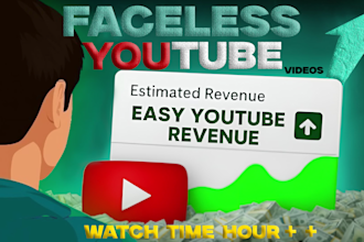 do faceless video editing for youtube