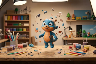 3d ai claymation videos stop motion claymation animation ai clay style for brand