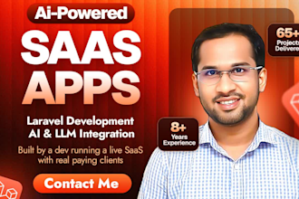 build ai powered saas app with laravel