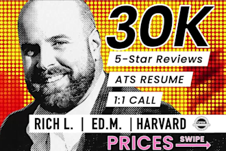 write and upgrade your resume, cv, cover letter, linkedin