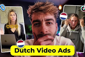 create facebook video ads in dutch