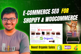 do ecommerce SEO for shopify and woocommerce stores to rank higher