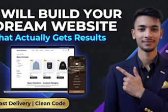 design professional landing page or website using wp or coding your choice