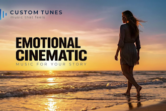 compose custom emotional cinematic music