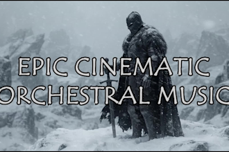 compose epic and emotional cinematic orchestral music