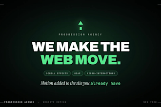 add scroll animation and motion to your website