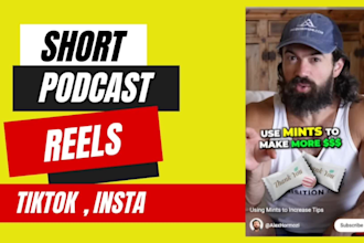 edit your podcast into short form long video
