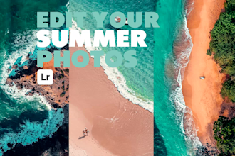professionally edit your beach photos, summer photography