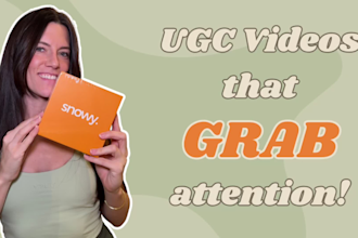 create organic natural ugc selfie style videos