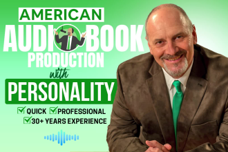 record a professional audiobook