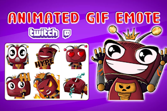 create custom animated emotes twitch emotes discord emotes
