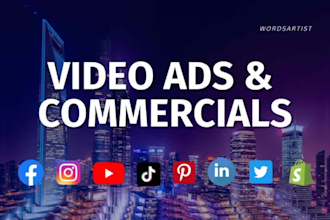 create short advert video or commercial promo ad for your business