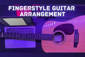 arrange any song to fingerstyle guitar tab