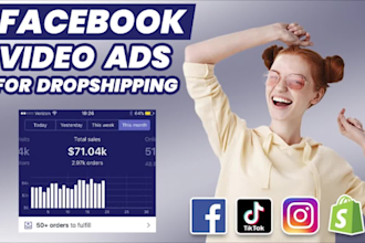 create viral tik tok video ads for your dropshipping products within 6 hours