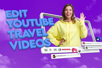 edit your youtube or travel video