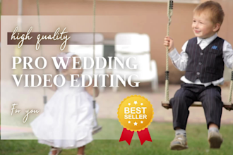 do wedding or family video editing