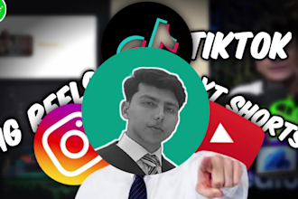 do engaging edit with high retention for ig reels, tiktok and youtube