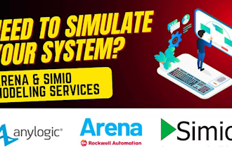 develop simulation models using rockwell arena anylogic