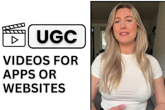create short vertical videos in ugc style for your app or website
