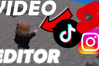 edit gameplays and vods for tiktok, instagram, youtube